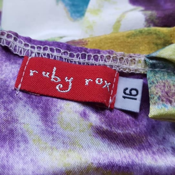 16 / Ruby Rox / Dress / Colorful / Girls - Picture 5 of 8